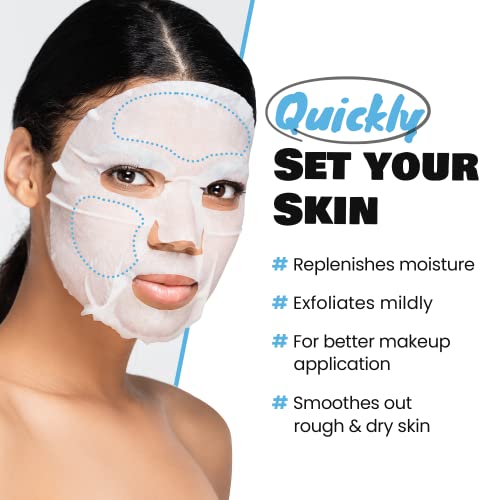 DEWYTREE Pick and Quick Refreshing Aqua Mask 30 Sheets | Moisturizing Sheet Masks for Face w/Hyaluronic Acid | Gentle Korean Sheet Mask Skin Care w/Amino Acids | Hydrating Face Mask Sheets - Image 5