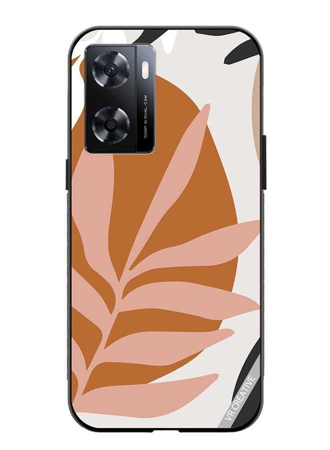 VR CREATIVE Protective Case Cover For OnePlus Nord N20 SE Leaf Tropical Design Multicolour - Image 1