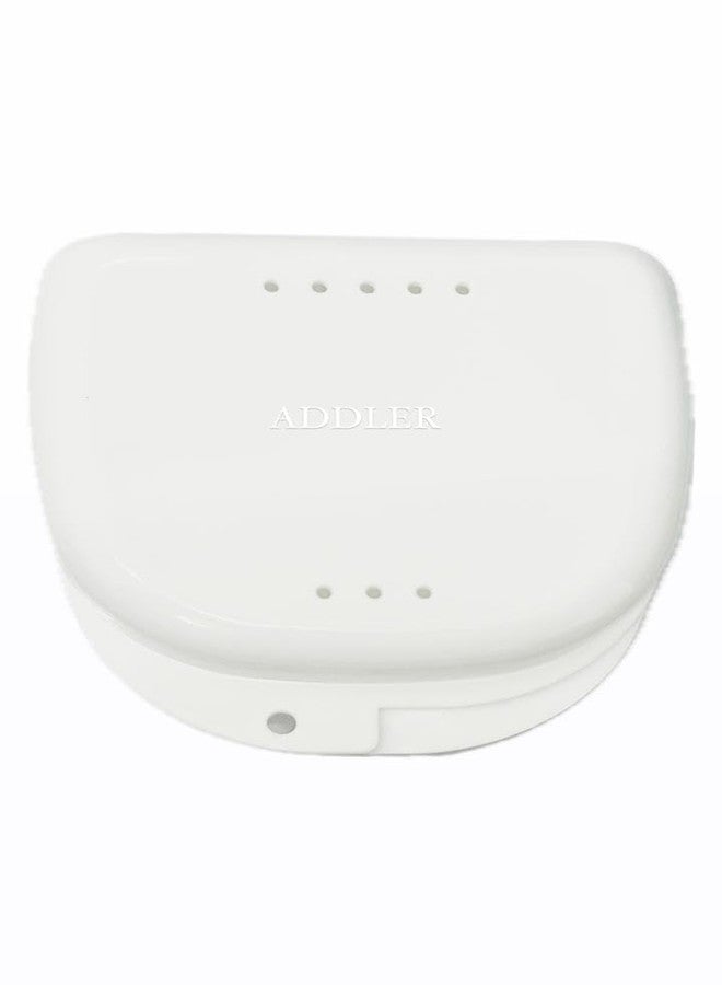 ADDLER Dental Orthodontic Retainer/Aligner Case/Box/Mouth Guard and Denture Storage in Assorted Colour (1) - Image 2
