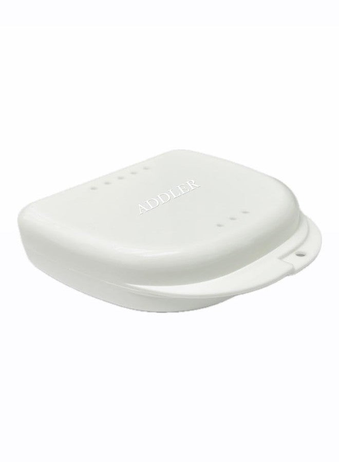 ADDLER Dental Orthodontic Retainer/Aligner Case/Box/Mouth Guard and Denture Storage in Assorted Colour (1) - Image 3