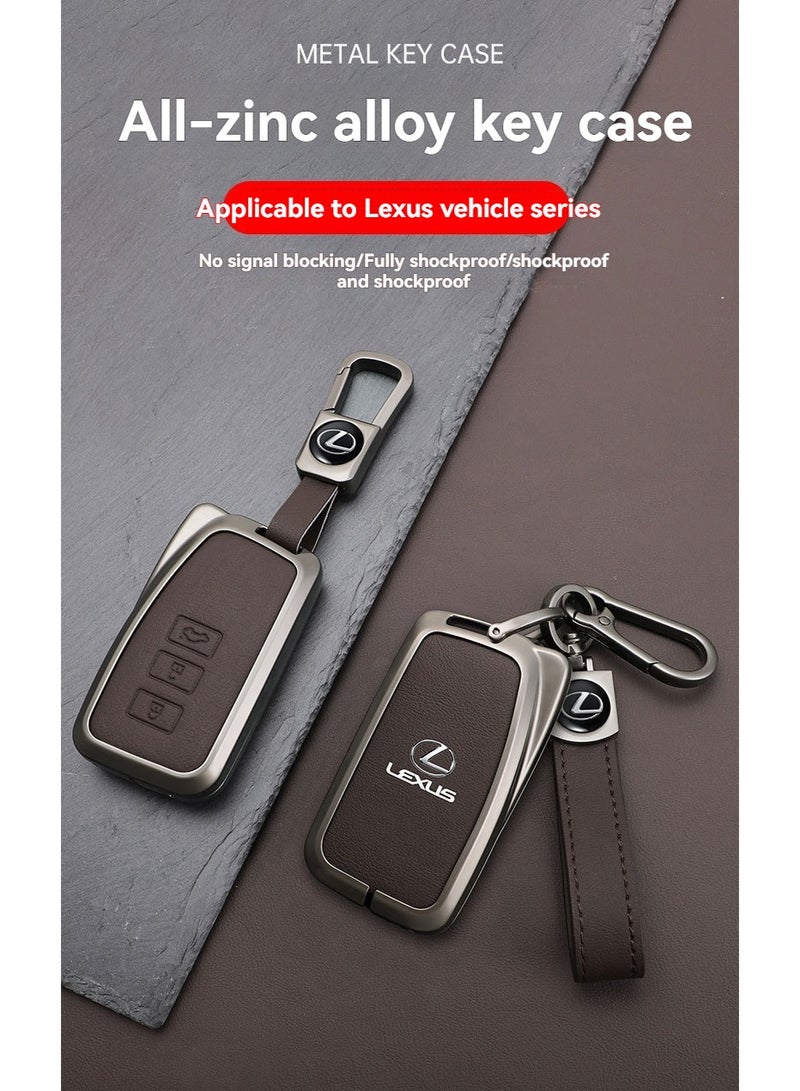 ليكساس غطاء حماية مفتاح السيارة الراقية مناسبة لـ Lexus ux260H الجديد ES300 ES200H LS500H حالة قشرة مفتاح السيارة لـ Lexus - Image 3