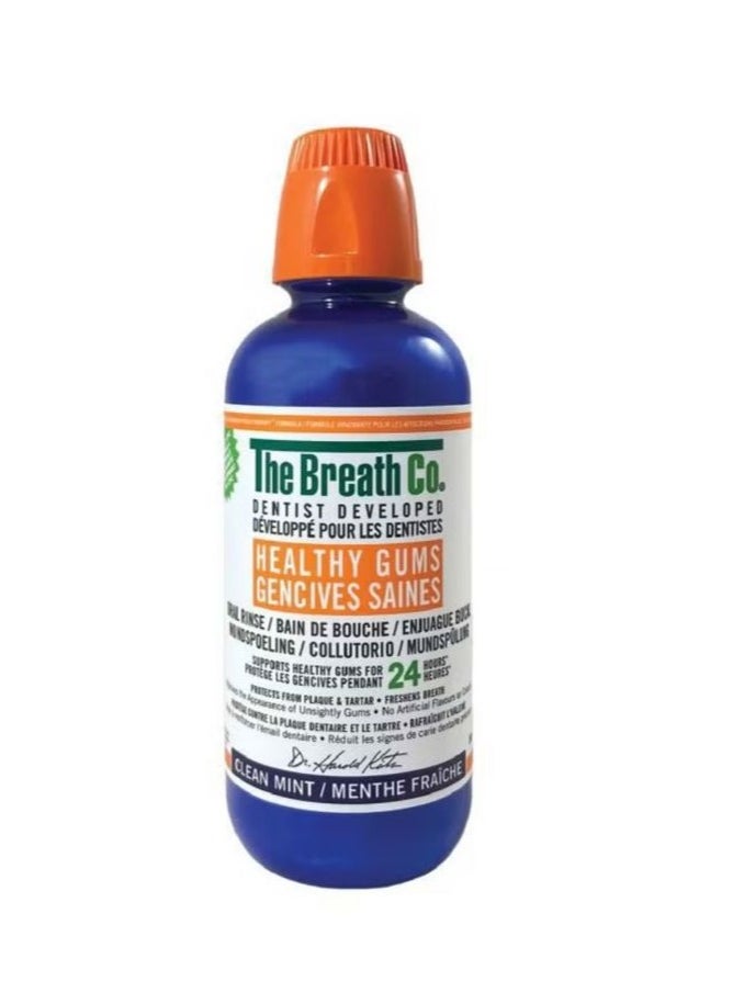 TheraBreath 24 Hour Refreshing Mouthwash Cool Mint 500ml 