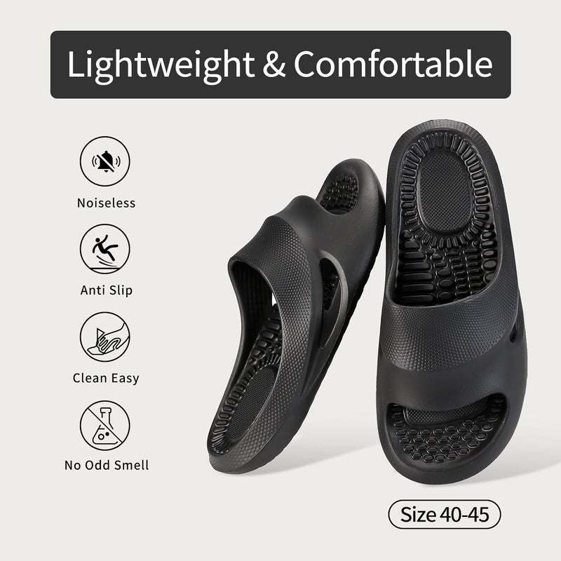 D.D.Star Big Size Bathroom Slippers For Men and Women Non-Slip Quick Drying Shower Shoes Comfortable And Soft Sole Slide On Sandal - Image 3