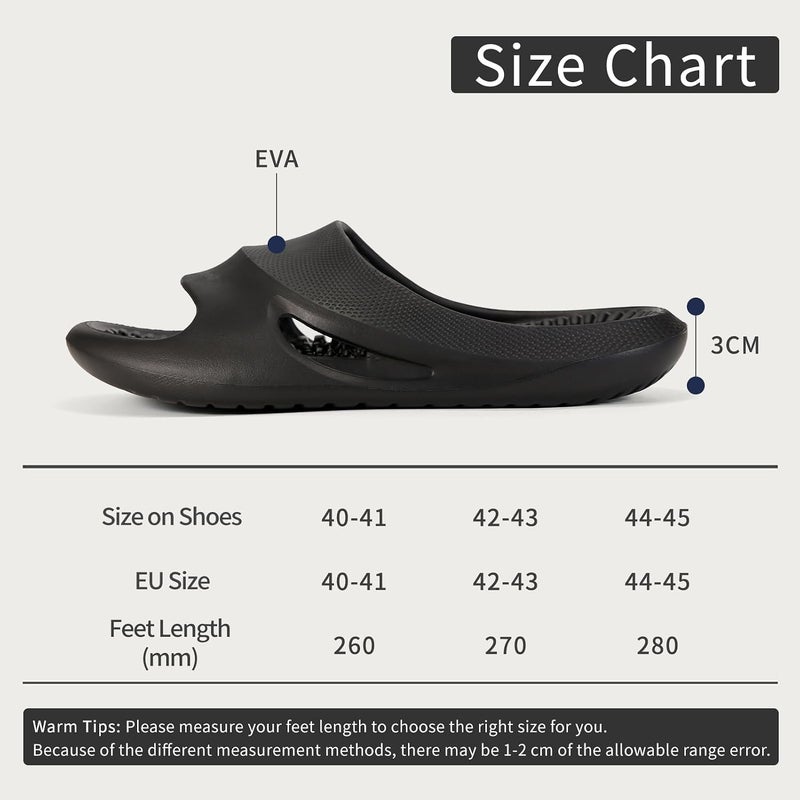 D.D.Star Big Size Bathroom Slippers For Men and Women Non-Slip Quick Drying Shower Shoes Comfortable And Soft Sole Slide On Sandal - Image 2