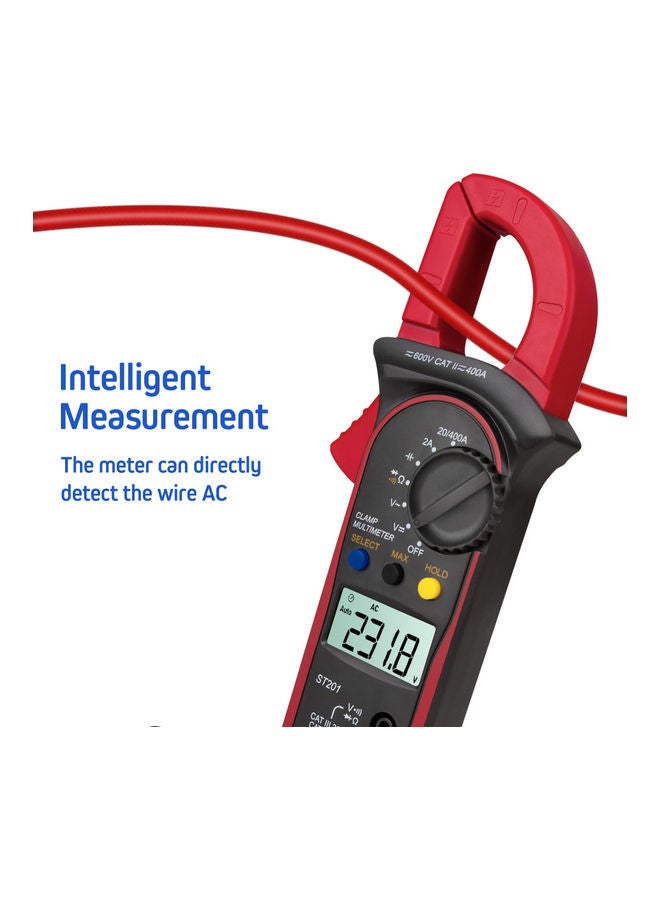 NIBEMINENT Digital Clamp Multimeter Red  - Image 5