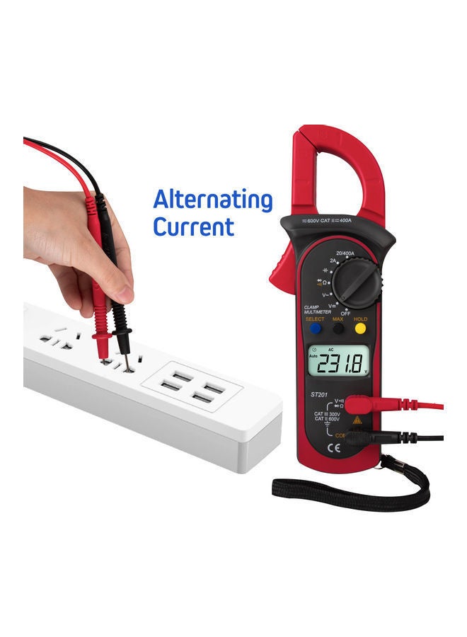 NIBEMINENT Digital Clamp Multimeter Red  - Image 4