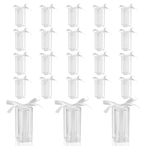 WANGDEFA 20 Pieces Shot Glass Gift Box Shot Glasses Boxes Gift Boxes Shot Glass Not Included 19719747 Inch Shot Glass Favor Bags for Gifting Can Hold 2oz Shot Glass for Wedding Party Baby Shower