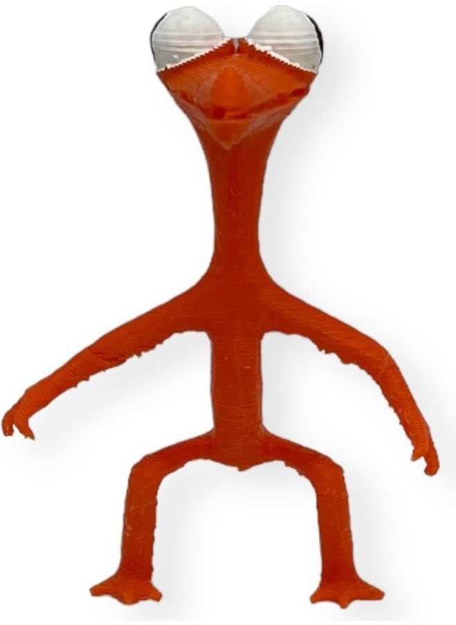 Dalyan Rainbow Friends Orange Monster Toy Orange  - Image 1