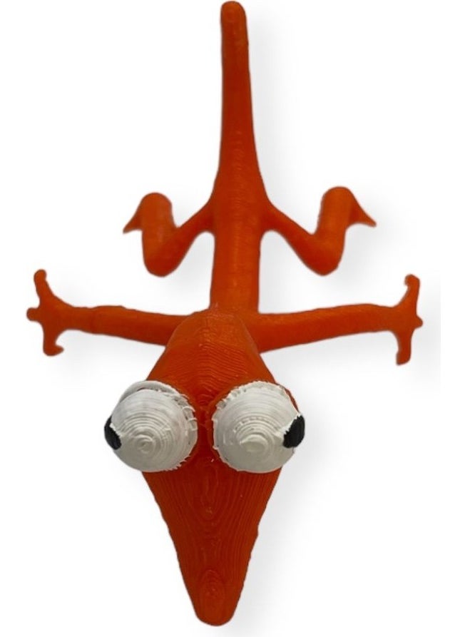 Dalyan Rainbow Friends Orange Monster Toy Orange  - Image 2
