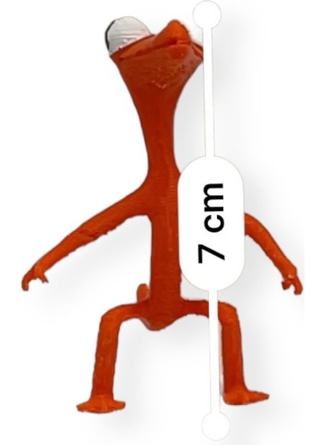 Dalyan Rainbow Friends Orange Monster Toy Orange  - Image 4