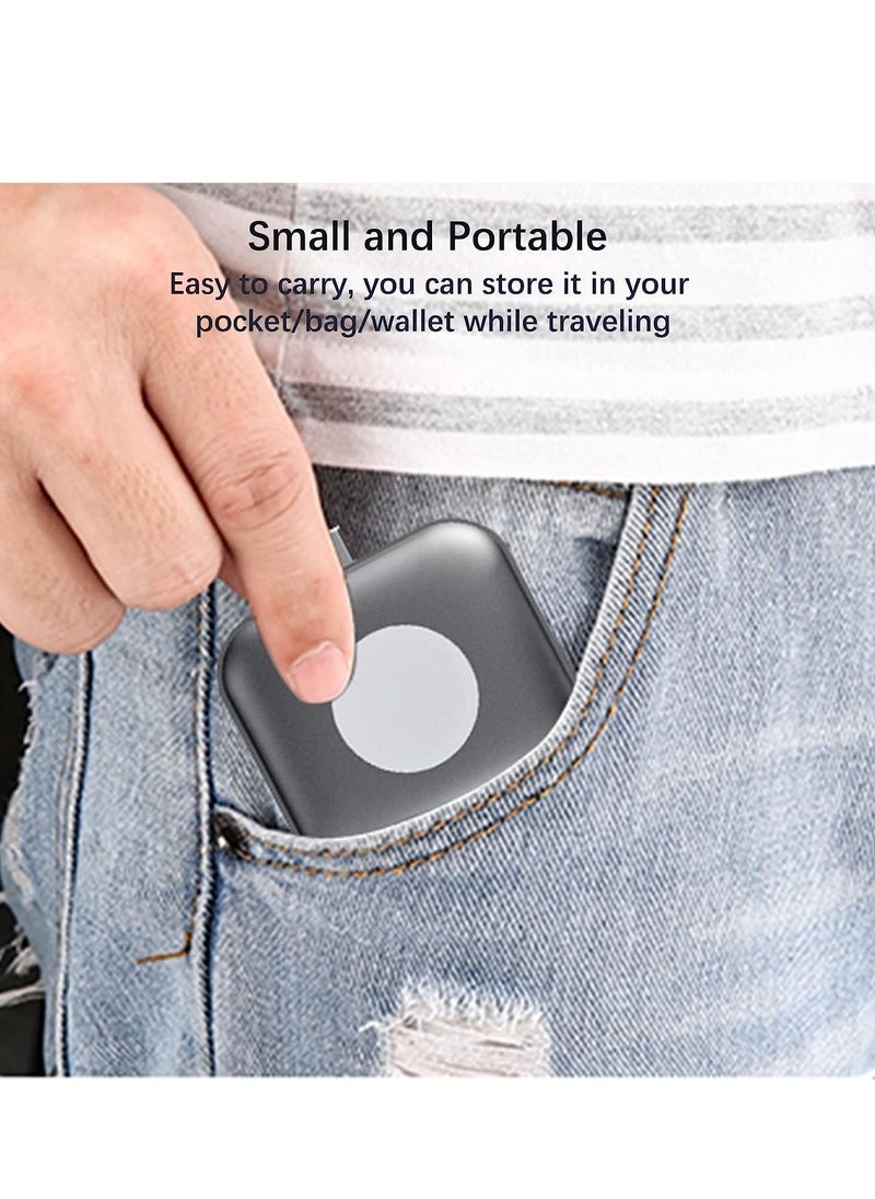 Generic - 2 in 1 Portable Wireless Charger Compatible with Apple Watch Applepods 2/Pro Wireless Charging Case USB-C Magnetic Charging Dock Provided An USB adapter - Image 1