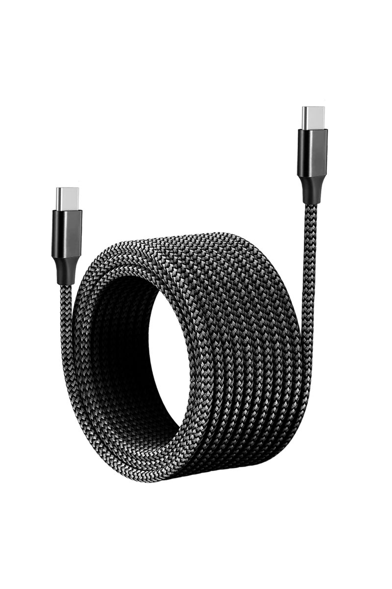 5m black Type C to Type C PD 60W Fast Charging Cable Type C 3m 5m 8m 10m Extending Data Cable for iP