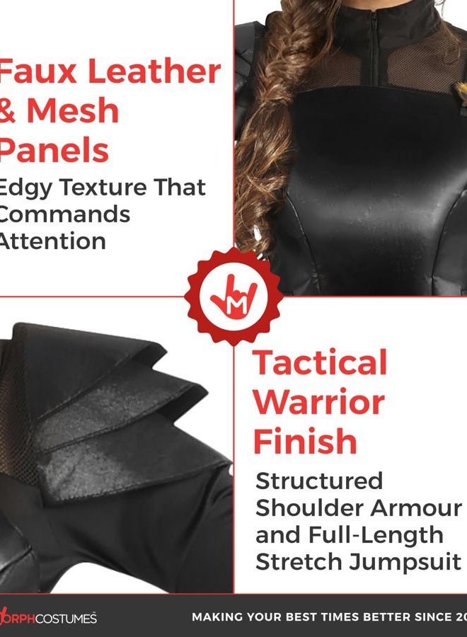 MORPH Teaan Dystopian Costume, Women's Body Suit, Unique Outfit for Parties, Events and Cosplay, M - Image 3