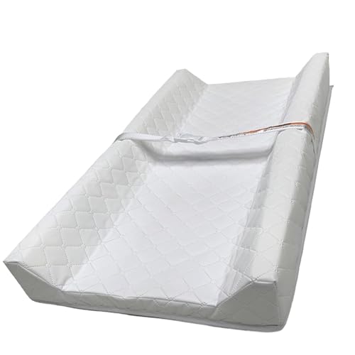 The Autostory Waterproof Contour Diaper Changing Pad – 80 x 40 cm Baby Change Mat with Safety Strap, Anti-Slip Base, Easy to Clean, Lightweight – Fits All Standard Changing Tables & Dresser Tops - Image 1
