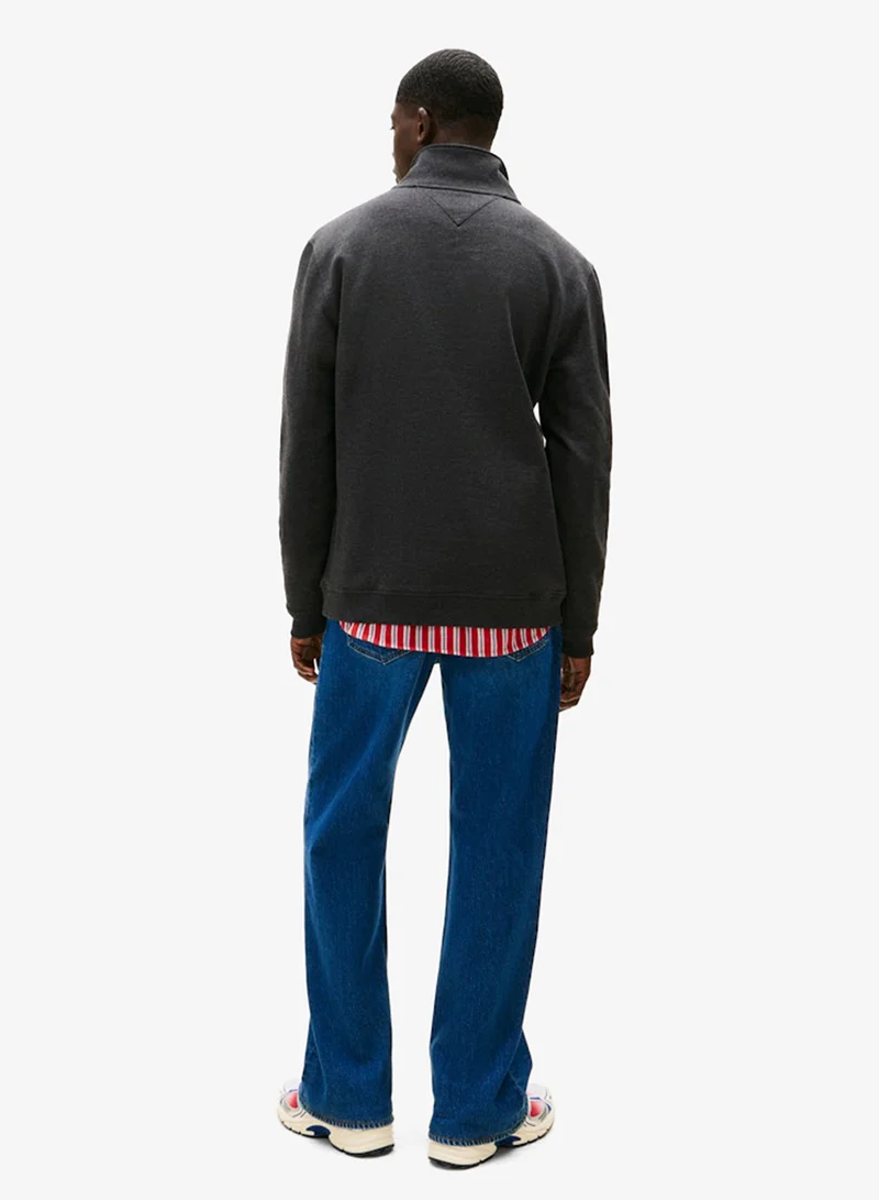 تومي جينز Regular Badge Qz Sweatshirt