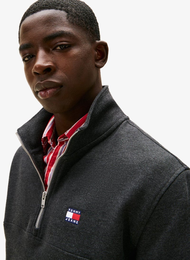 TOMMY JEANS Regular Badge Qz Sweatshirt - Image 3