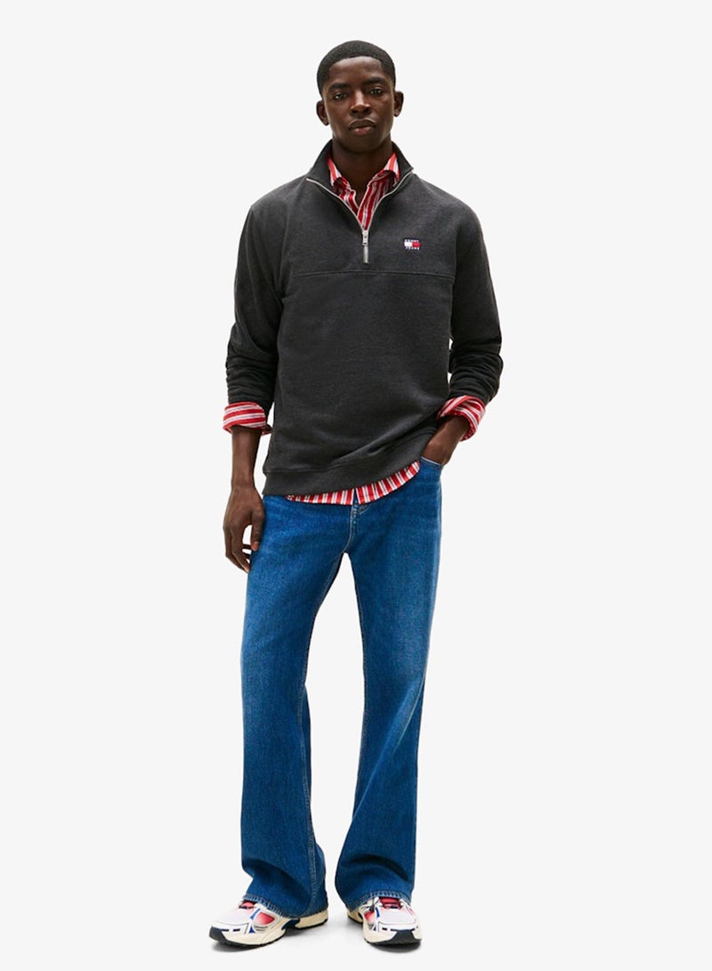 TOMMY JEANS Regular Badge Qz Sweatshirt - Image 4
