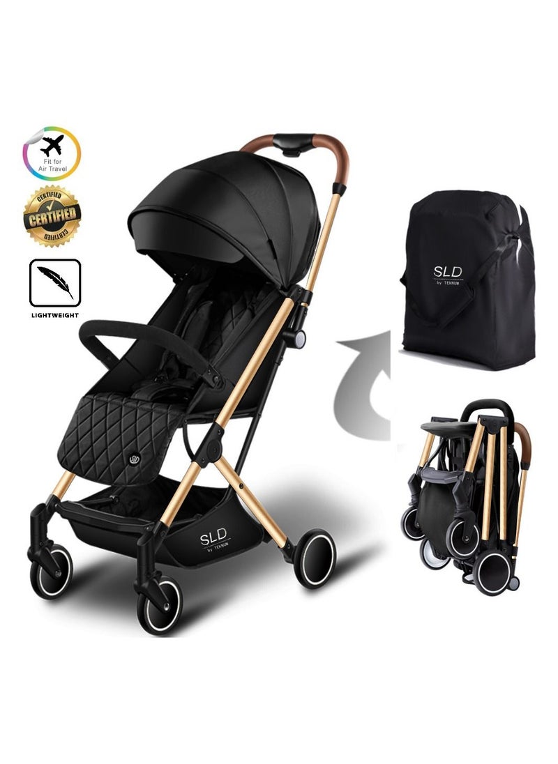 TEKNUM Teknum-Travel Lite Stroller SLD-Black Gold  - Image 2