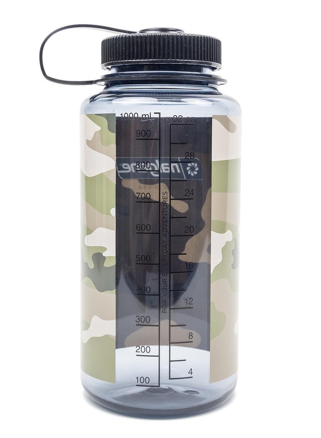 Nalgene 32oz WM Gray withBlack Camo Print - Image 2