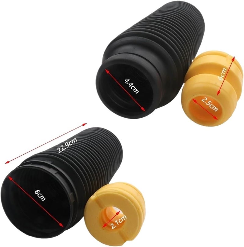 Wivplex Front Dust Cover Air Shock Absorber Bellow Boot Set - Image 2
