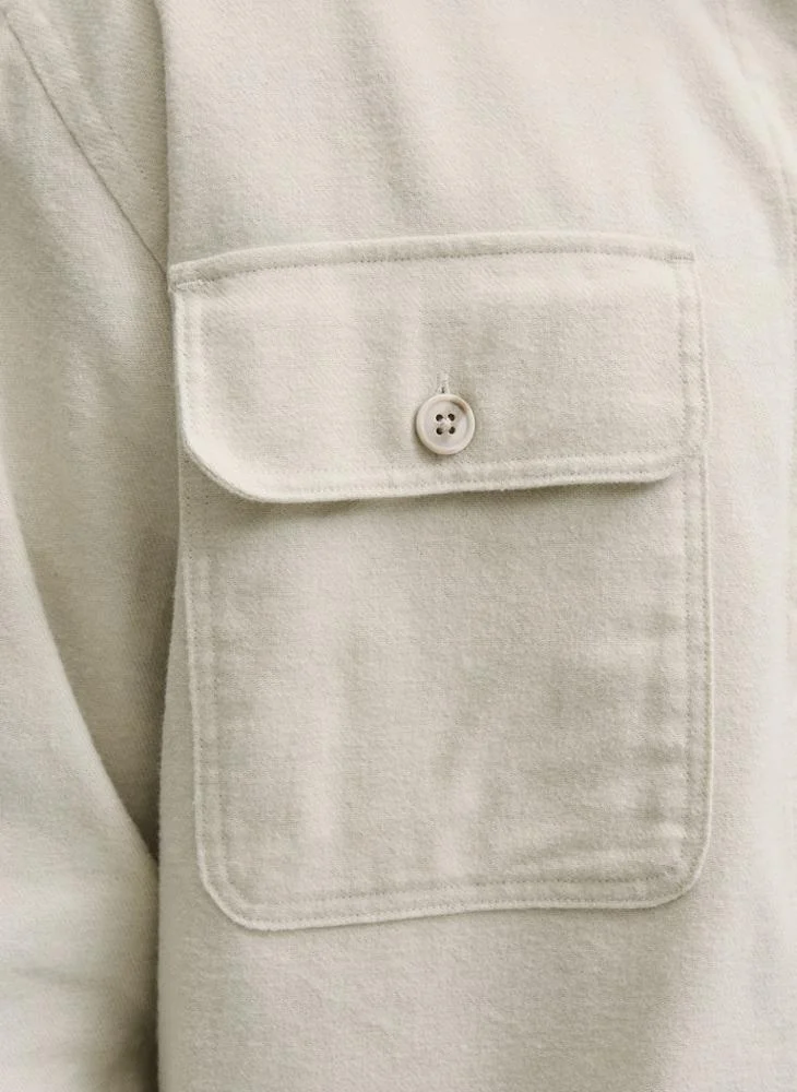 JACK & JONES Jjecharge Long Sleeve Button Down Shirt