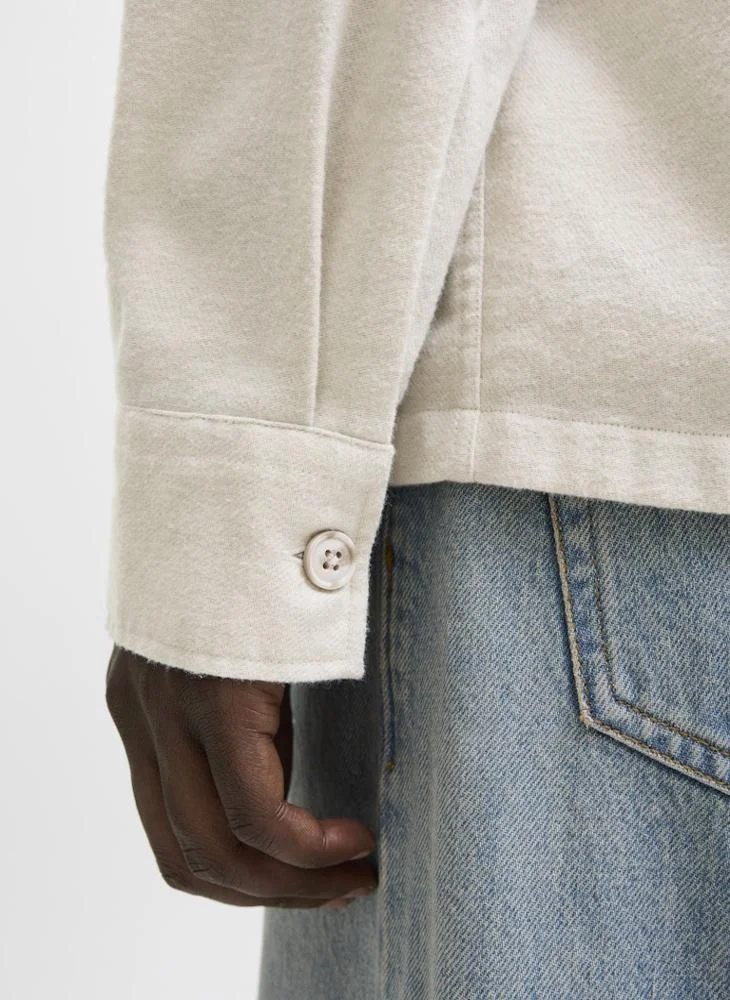 JACK & JONES Jjecharge Long Sleeve Button Down Shirt