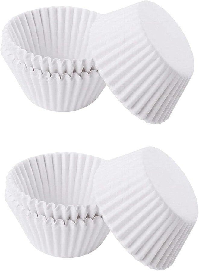 AUTOWRAP White Cupcake Liners Muffin Linner No Smell, Food Grade Baking Cups（Standard Size） - Image 2