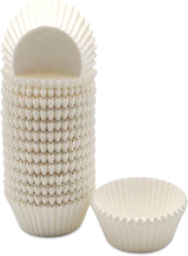AUTOWRAP White Cupcake Liners Muffin Linner No Smell, Food Grade Baking Cups（Standard Size） - Image 4