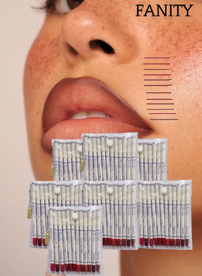 FANITY 7 Pieces Lip Liner Set Multicolour - Image 1