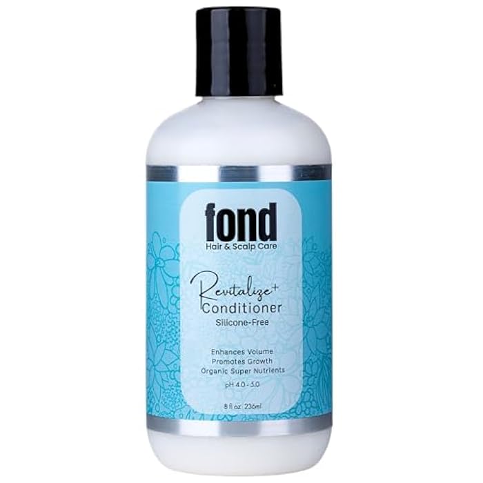 Fond Revitalize+ Conditioner | Enhances Volume | Promotes Growth | Reduces Shedding | 8 Ounces - Image 1