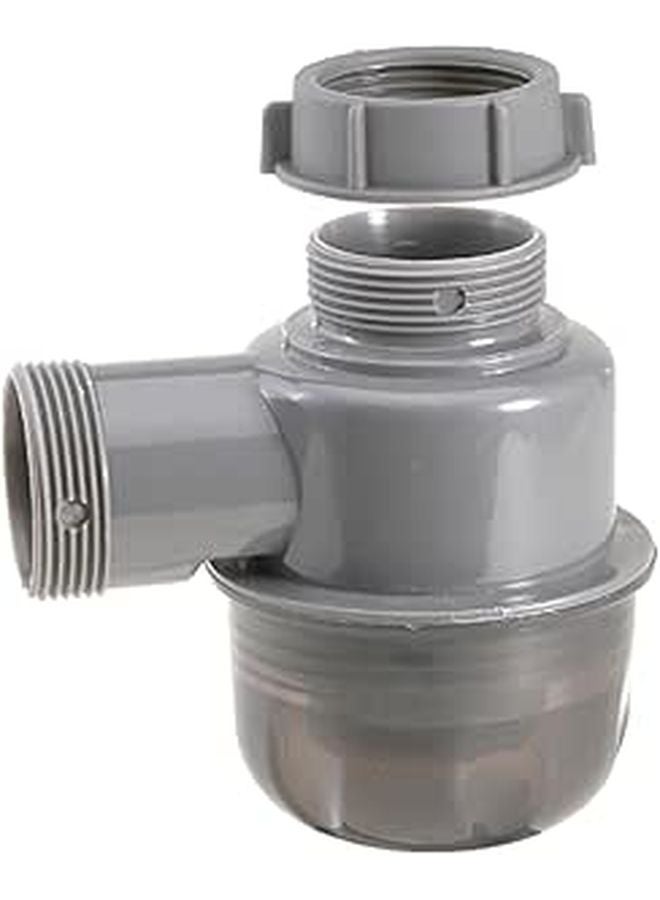 Stainless Steel Removable P Trap Drain Valve For Kitchen Bathroom Sink Drainage - Image 1