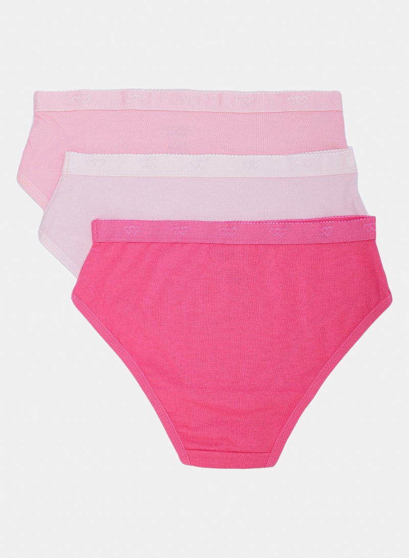 Carina Cookies Pack of 3 Colored Brief Panties - Image 2