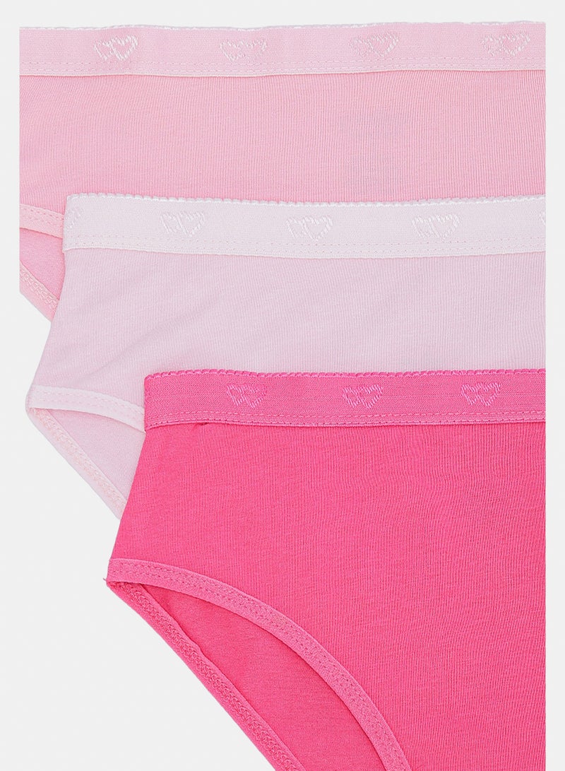 Carina Cookies Pack of 3 Colored Brief Panties - Image 3