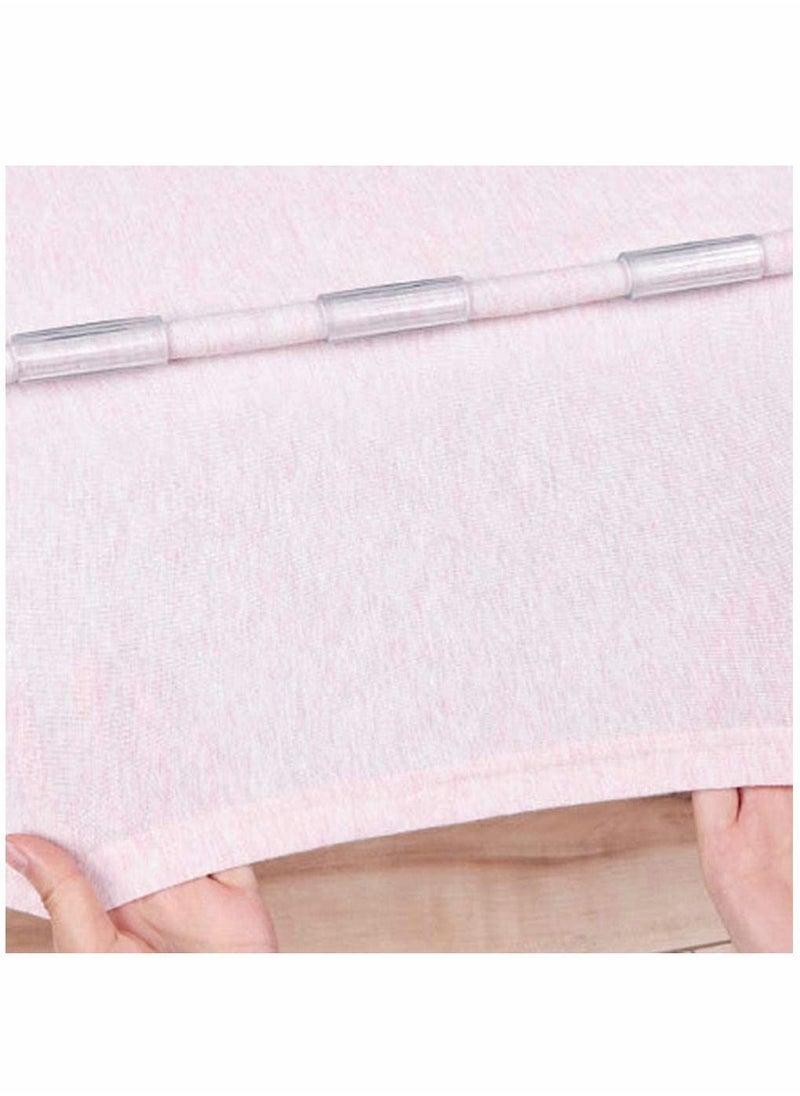Y&D - 48pcs Bed Sheet Fastener Clip, Non-slip Reusable Keep Sheets Snug - Image 1