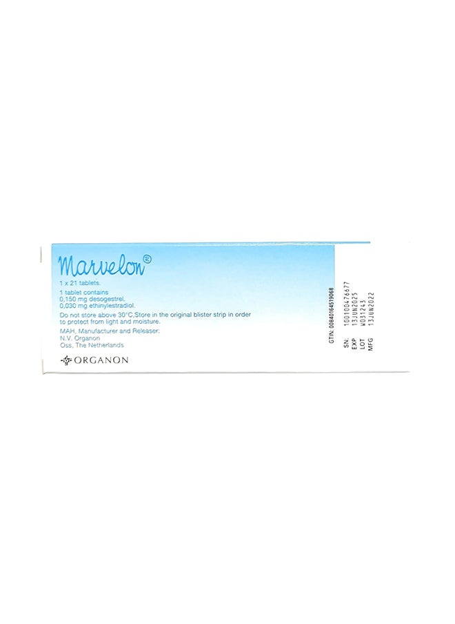 MARVELON Pack Of 21 Tablets 