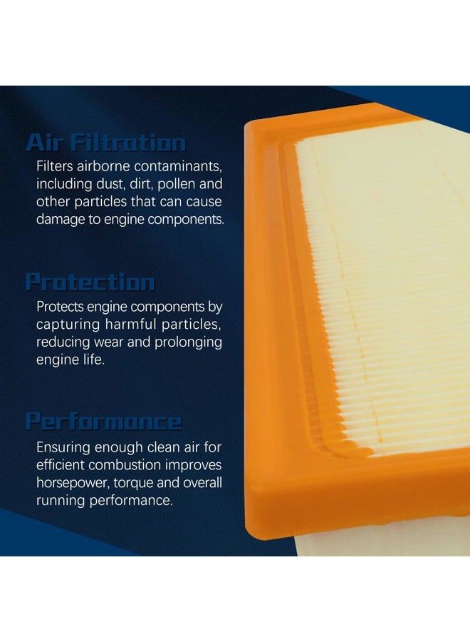 VINMS CA12377 17801-25020 Engine Air Filter for Toyota 19-22 Avalon,18-24 Camry,20-24 Highlander,19-24 RAV4,Lexus 19-24 ES350,22-24 NX250/NX350 (Hybrid excluded) - Image 5