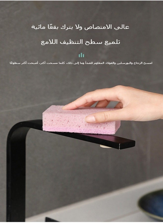 Generic - 10-Piece Kitchen Dishwashing Sponge Scrubber Set | Double-Sided Magic Nano Cleaning Sponges, Thickened for Heavy-Duty Cleaning - Image 1