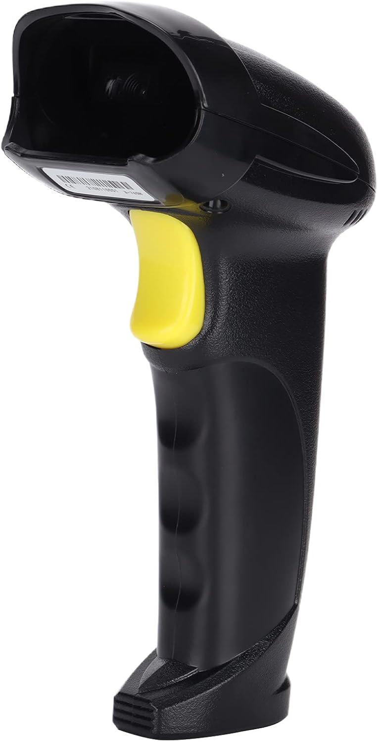 Handheld Wired 2D Barcode Scanner, QR Code Scanner with USB Cable, Plug and Play for Supermarkets Hospitals Ticket Gates, Reads 1D 2D Barcodes on Paper Screen Film - Image 2