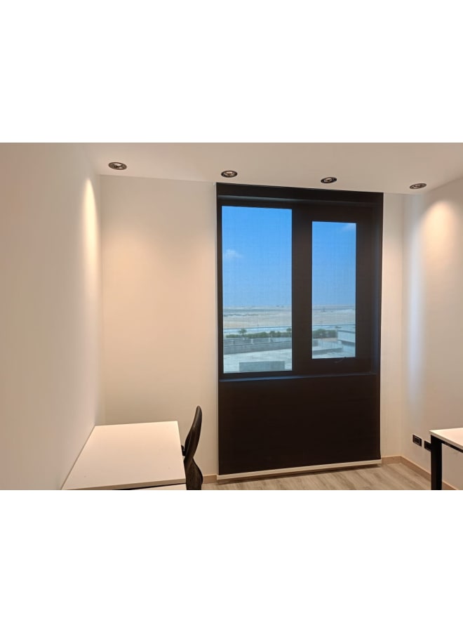 بانيكس  ستائر صن اسكرين اسود  125W x 125H cm  - Image 1