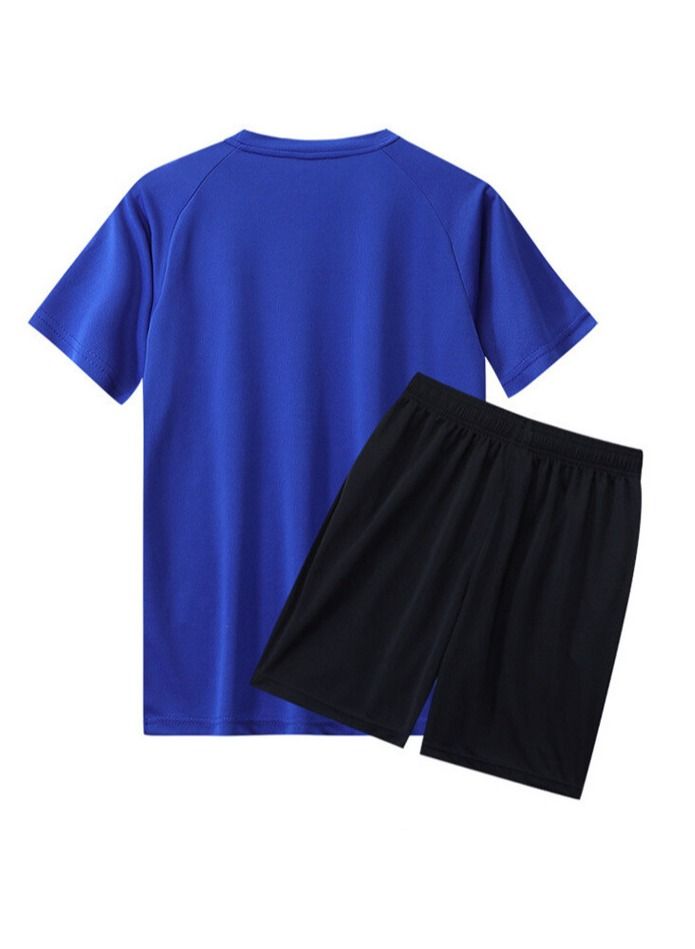 Mei Stylish Men T-Shirt and Short Tracksuit Sport Suit Activewear Set  - Image 3