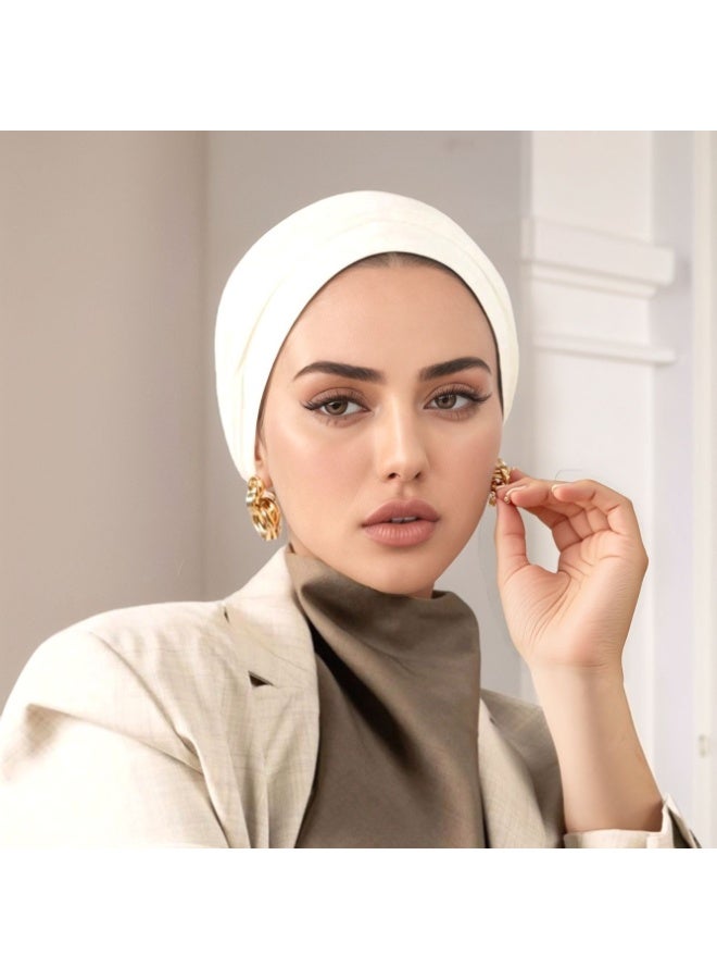 طرحة تركية مرنة فورية - ناعمة وقابلة للتنفس - Image 1