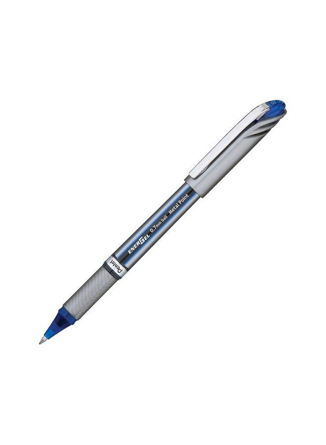 Pentel EnerGel NV Liquid Gel Pen, Medium Point 0.7mm, Blue Ink (BL27-C) - Image 2