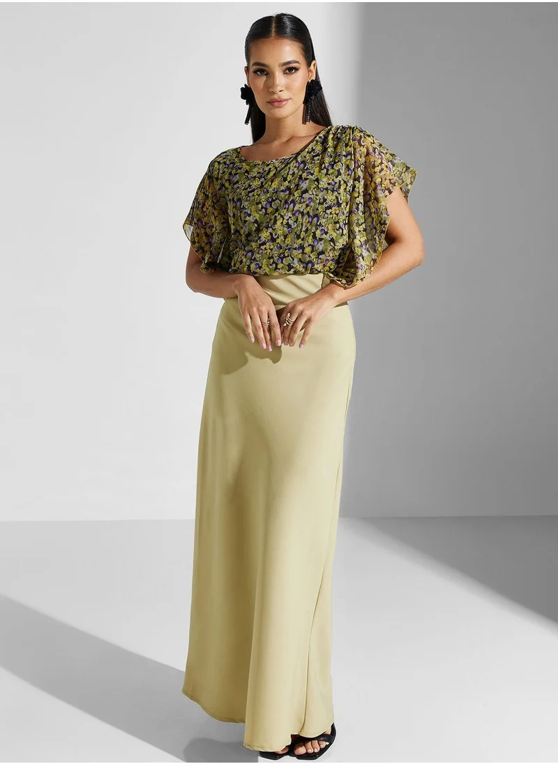 Golden Apple High Waist Skirt