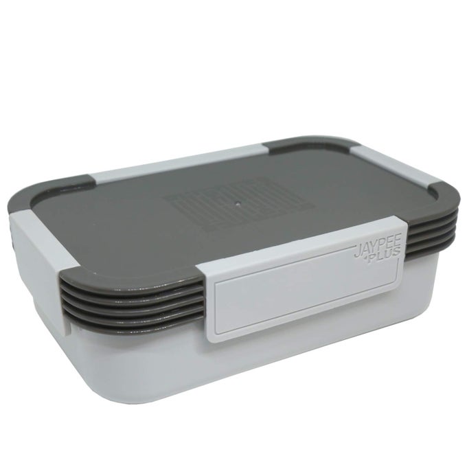 TAURUS INNER STAINLESS STEEL LUNCH BOX 900 ML LUNCH BOX FOR KIDS OFFICE LUNCH BOX BOTTLE GRAY