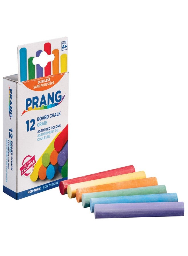 Prang Board Chalk, Assorted Colors, 12 Count - Image 4