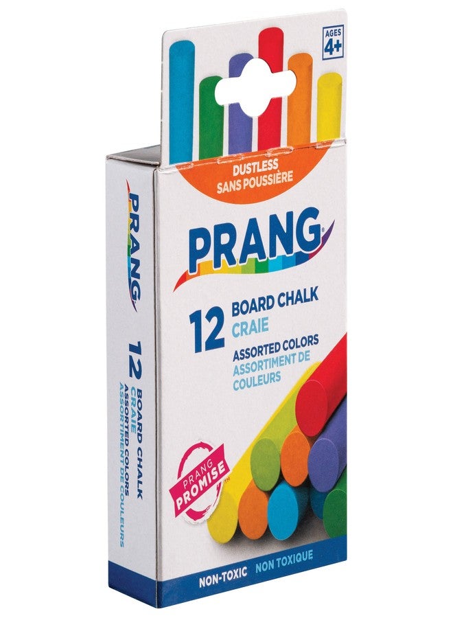 Prang Board Chalk, Assorted Colors, 12 Count - Image 2