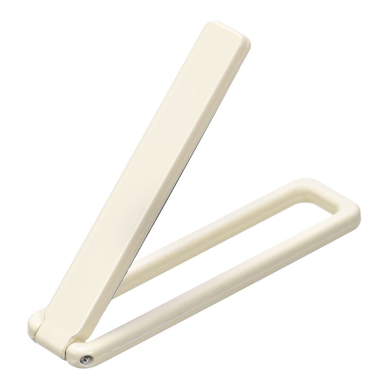 White Universal Thin Cell Phone Kickstand Horizontal Vertical Desk Stand For Smartphones Tablets - Image 2