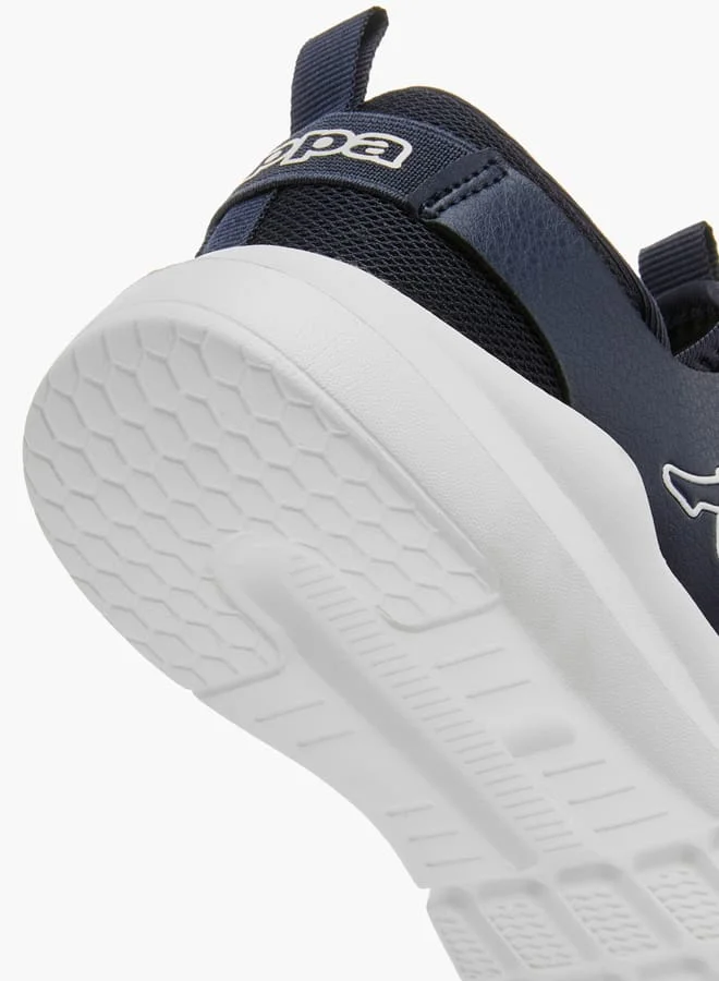 كابا Boys' Logo Detail Slip-On Sports Shoes with Pull Up Tab