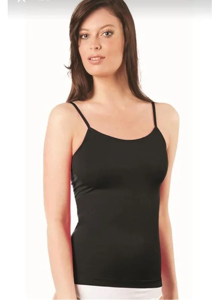 Elit Life 846 (At-01) Women's Seamless Rope Suspender Undershirt 2 Pieces