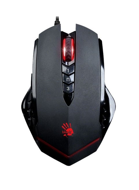 BLOODY X’GLIDE ULTRA CORE 3 GAMING MOUSE V8M, WITH GAMING PRECISION(3200CPI) AND OPTICAL ENGINE, 6 SNIPER MODE, FOR WINDOWS XP/ VISTA/ 7/ 8 /8.1 / 10 OR LATER, BLACK